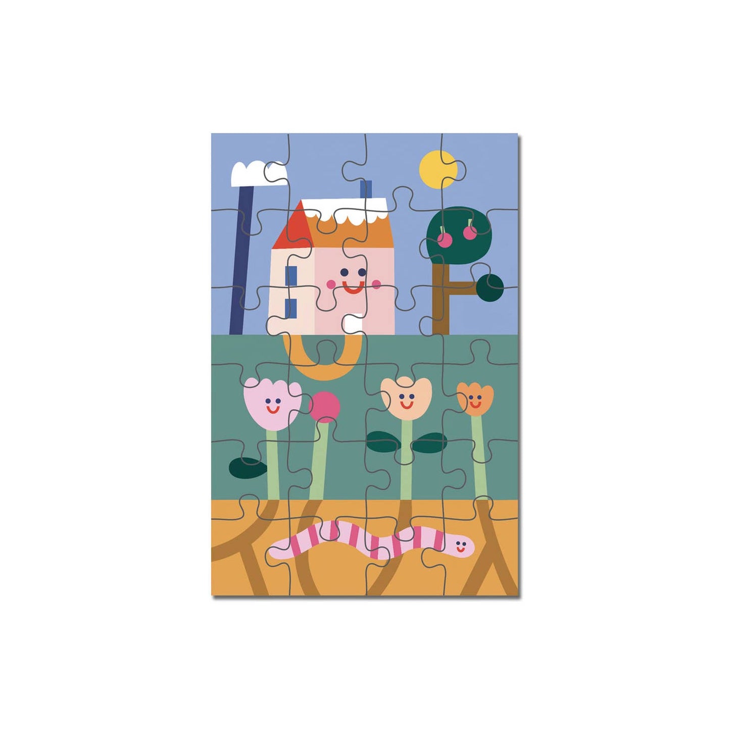 24 Piece Kids Puzzle - Under the Garden