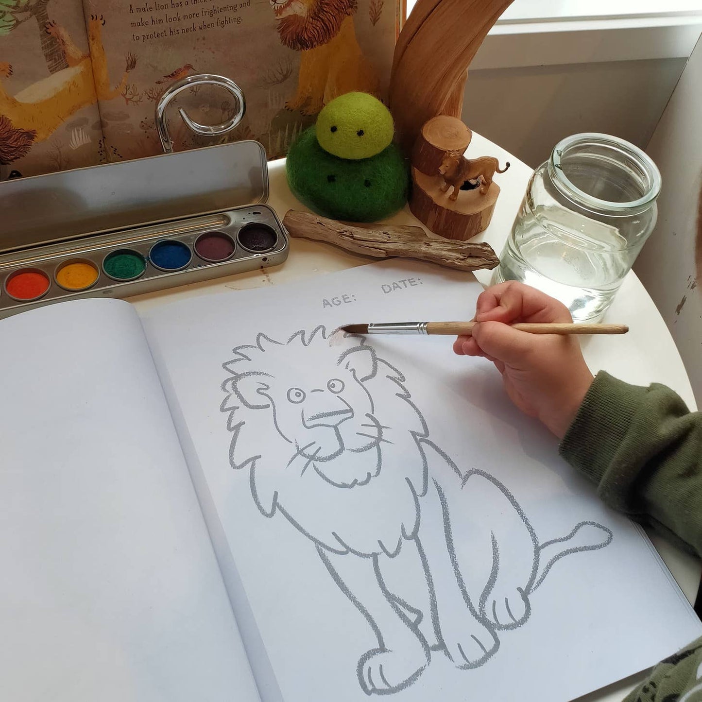 Honeysticks Colouring Book - Endangered Species