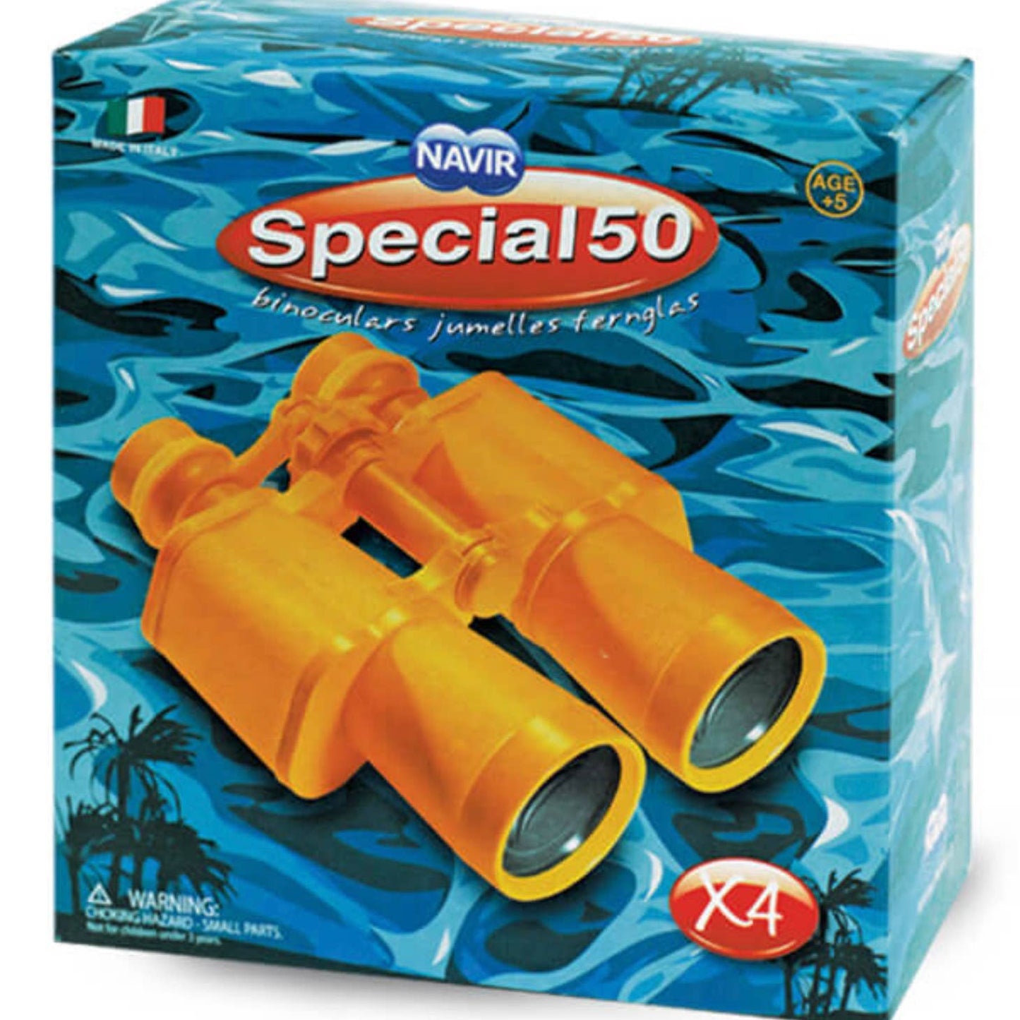 Yellow Binoculars (with case)